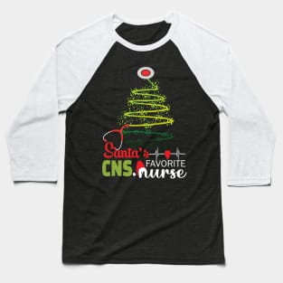 Santa's Favorite CNS Nurse.. CNS Nurse christmas gift Baseball T-Shirt